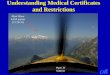 1 Philosophy of certification Understanding Medical Certificates and Restrictions Mont Blanc 4,810 metres (15,781 ft) Piper J3 9,000 ft