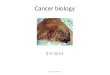 Cancer biology 3-5-2014 Dr. Saeb Aliwaini
