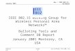 Doc.: IEEE 802.15-01/055r0 Submission January 2001 Ian Gifford, M/A-COM, Inc.Slide 1 Project: IEEE 802.15 Working Group for Wireless Personal Area Networks