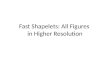 Fast Shapelets: All Figures in Higher Resolution
