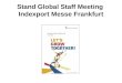 Stand Global Staff Meeting Indexport Messe Frankfurt