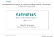 Siemens Business Services SIEMENS Siemens Business Services Gabriel Tarazona Director Marketing y Calidad SIEMENS Siemens Business Services Gabriel Tarazona