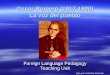 Oscar Romero (1917-1980) La voz del pueblo Foreign Language Pedagogy Teaching Unit This unit created by Sarah De Young