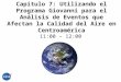 Capítulo 7: Utilizando el Programa Giovanni para el Análisis de Eventos que Afectan la Calidad del Aire en Centroamérica 11:00 – 12:00