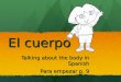 El cuerpo Talking about the body in Spanish Para empezar p. 9
