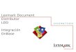 Lexmark Document Distributor LDD Integración OnBase
