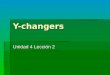 Y-changers Unidad 4 Lección 2. “Y Changers”  Incluir y Construir  To includeTo build  Caerse, Creer, Leer, and Oír To Fall down To believe To read