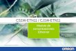 Factory Automation Systems CS1W-ETN11 / CJ1W-ETN11 Modulo de comunicaciones Ethernet