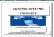 CONTROL INTERNO CONTABLE RESOLUCIÓN N° 196 de 2001 C.E. 042 de 2001