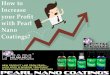 How to Increase your Profit with Pearl Nano Coatings