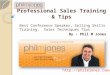 25 Professional, Effective Sales Techniques & Tips by Phil Jones