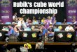 Rubik's Cube World Championship