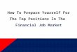Financial Job Market