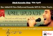 New Bollywood Karaoke MP3 & Video Tracks Added for April Mon