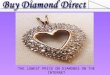 Shop for the best diamond jewelry online at Buy Diamond Dire