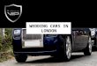 Wedding Cars In London