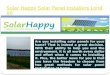 Solar Happy Solar Panel Installers London