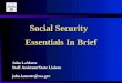 Social Security   Essentials In Brief