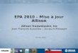 EPA 2010 –  Mise  à jour Allison