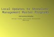 Local Updates to Shoreline  Management Master Programs