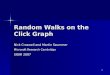 Random Walks on the Click Graph