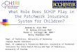 What Role Does SCHIP Play in the Patchwork Insurance System for Children?