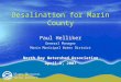 Desalination for Marin County