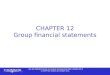 CHAPTER 12 Group financial statements