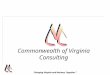 Commonwealth of Virginia Consulting