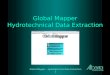 Global Mapper Hydrotechnical Data Extraction