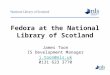 Fedora at the National Library of Scotland