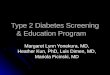 Type 2 Diabetes Screening & Education Program