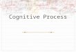 Cognitive Process