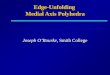 Edge-Unfolding  Medial Axis Polyhedra