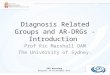 Diagnosis Related Groups and AR-DRGs - Introduction