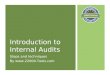 Introduction to Internal Audits