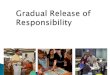 Gradual Release of Responsibility