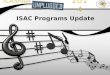 ISAC Programs Update