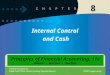 Internal Control  and Cash