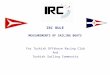 IRC RULE MEASUREMENTS OF SAILING BOATS