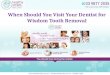 When Should You Visit Your Dentist for Wisdom Tooth Removal
