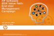 HP Software  BSM Value Path: End User Management Campaign