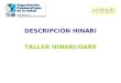 DESCRIPCIÓN HINARI TALLER HINARI/OARE