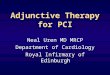Adjunctive Therapy for PCI