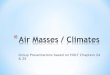 Air Masses / Climates