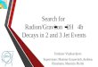 Search for  Radion /Graviton   2H   4b Decays in 2 and 3 Jet Events