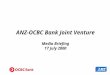 ANZ-OCBC Bank Joint Venture