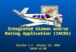 Integrated Airman and/or Rating Application (IACRA)