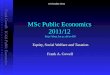MSc Public Economics  2011/12  darp.lse.ac.uk/ec426