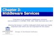 Chapter 3: Middleware Services
